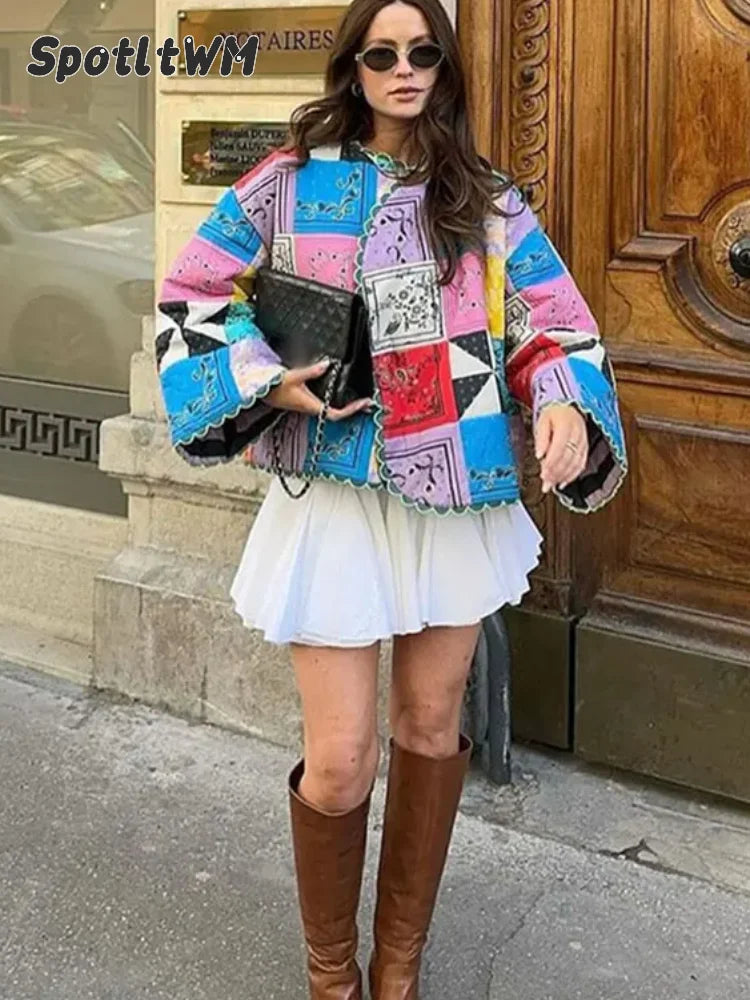 Patchwork Coat